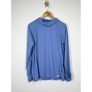 Outdoor Research Women’s Echo Hoodie Top Large L Iceberg Blue